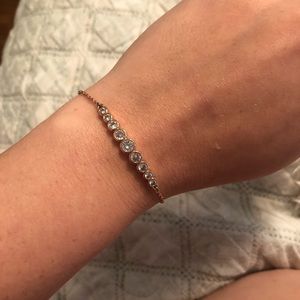 Kendra Scott adjustable rose gold bracelet